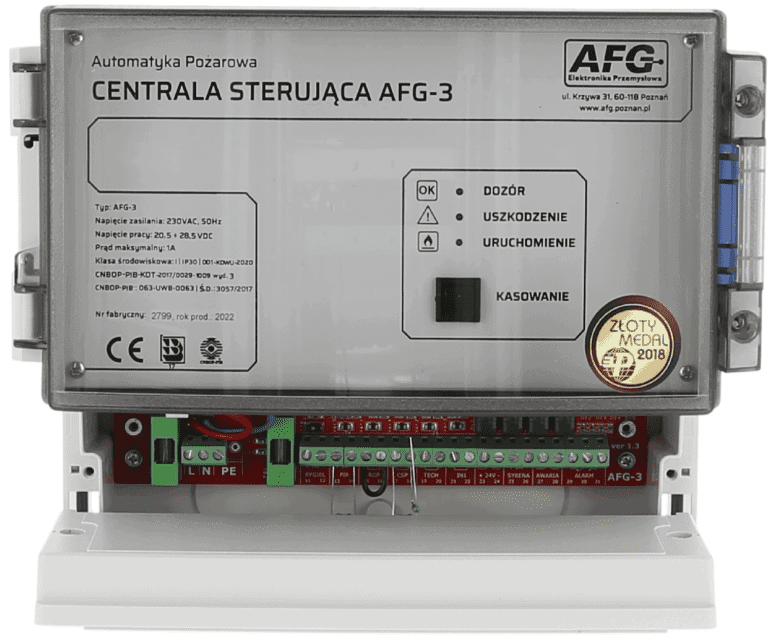 Centrala zamknięć ogniowych AFG-3, AFG, FUMARO