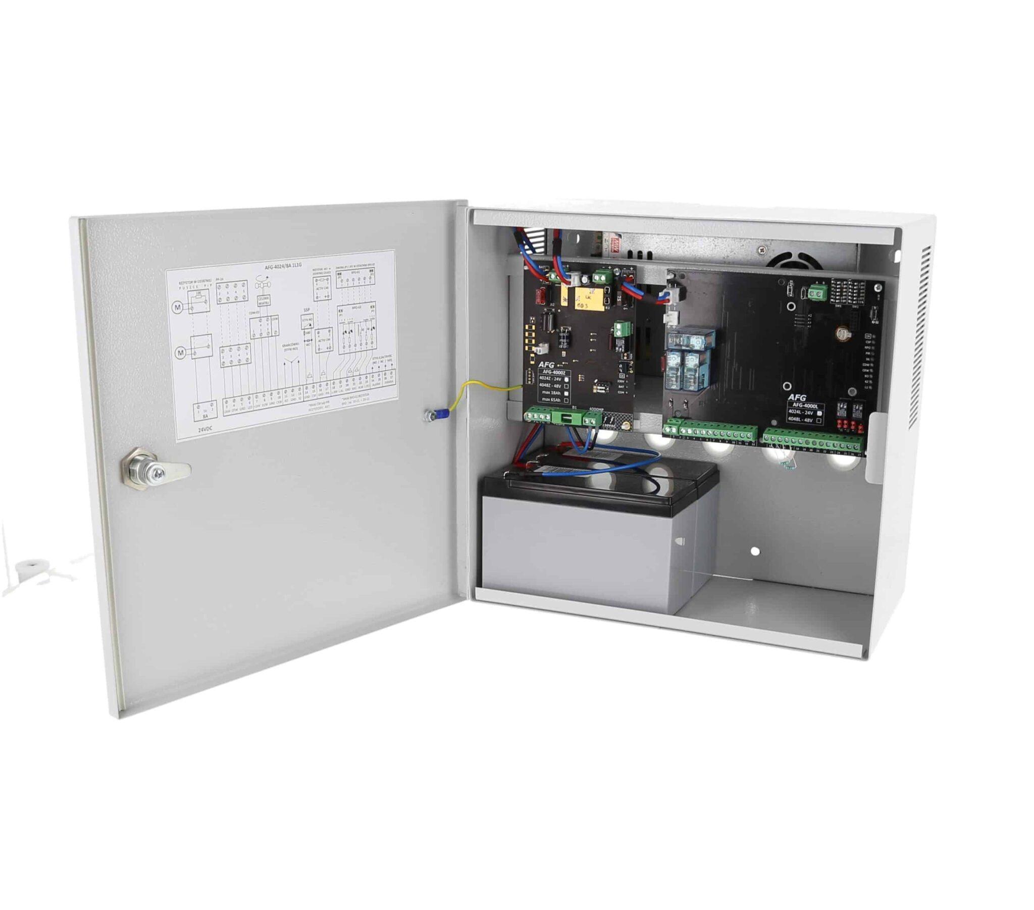 Centrale oddymiania AFG-2004 i AFG-4024 – fotografia techniczna