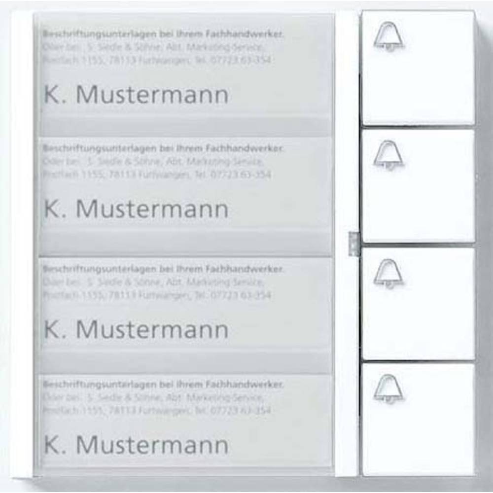 Akcesoria do stacji bramowych – pokrywy przycisków