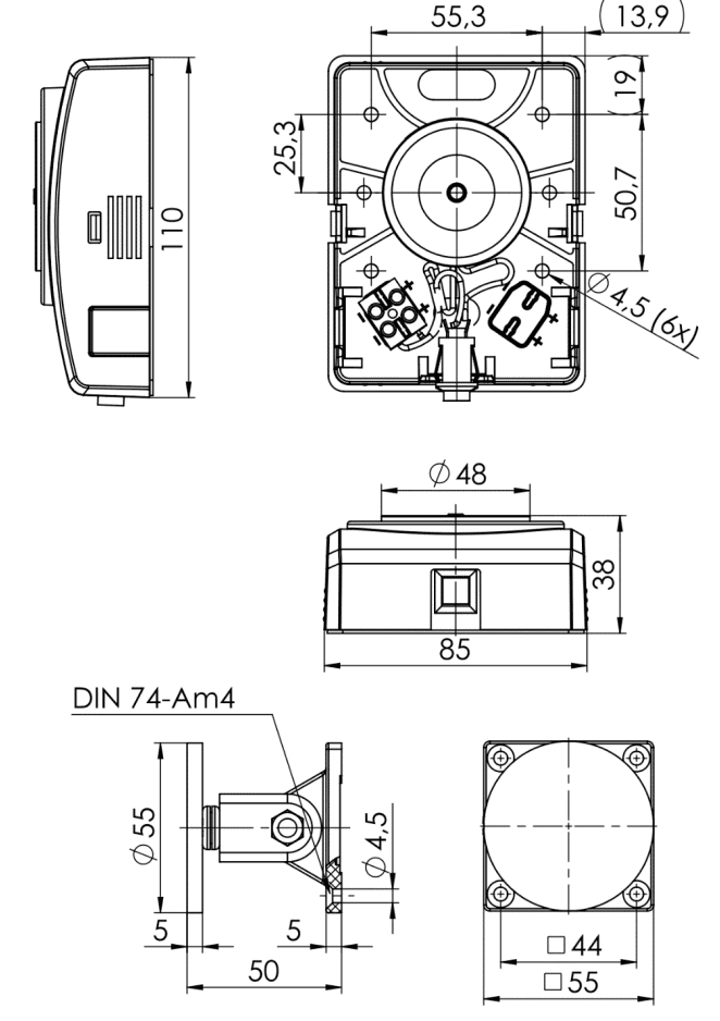 Budowa trzymacza GTR048000A07